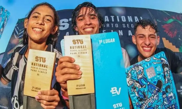 O skatista catarinense, Pedro Carvalho, conquistou o título da temporada geral do Skate Total Urbe (STU) na categoria Park.