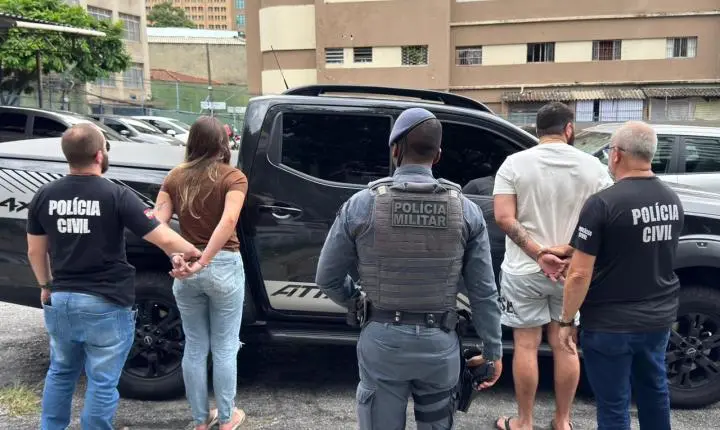 PALHOÇA – DPCO | POLÍCIA CIVIL DE SANTA CATARINA PRENDE, EM SÃO PAULO, CASAL DE ESTELIONATÁRIOS RESPONSÁVEL POR GOLPE CUJO PREJUÍZO ESTIMADO É DE 400 MIL REAIS