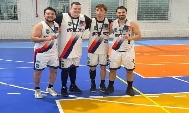 Rio do Sul conquista mais um pódio no Campeonato Catarinense de Basquete 3x3