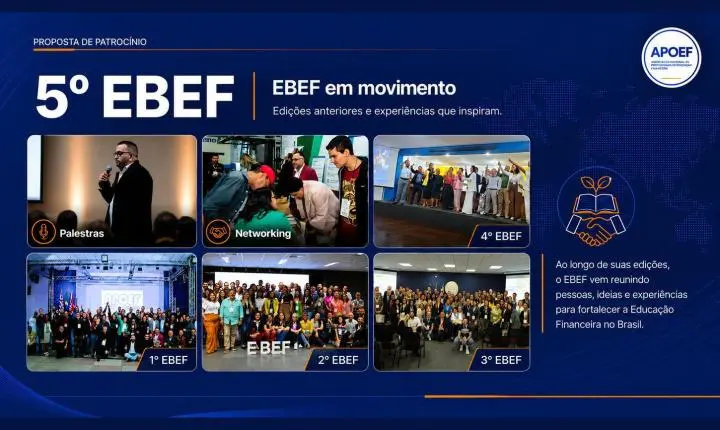 São José dos Campos recebe o 5º Encontro Brasileiro de Educação Financeira neste sábado (24)