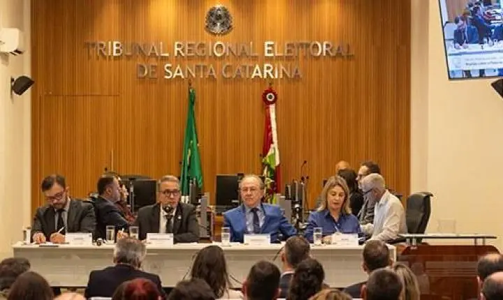 Sorteio define ordem de veiculação no horário eleitoral gratuito em SC para as Eleições 2026