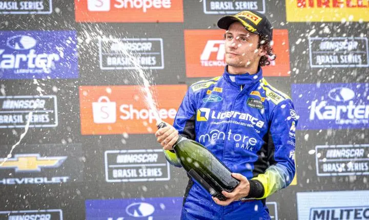 VALE ESTE: Alfredinho Ibiapina inicia temporada da NASCAR Brasil com vitória e forte atuação na Challenge