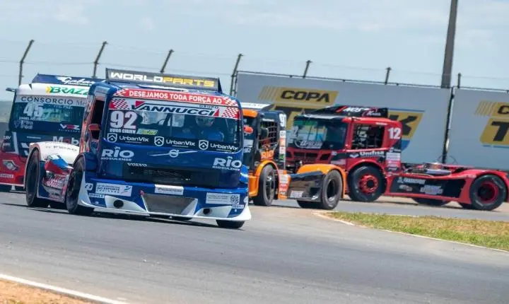 Vannucci Racing chega a Chapecó de olho em título histórico e vitórias nas duas divisões da Copa Truck
