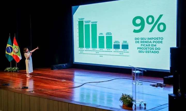 Vice-governadora alerta que os catarinenses ainda podem destinar parte dos impostos federais aos fundos estaduais do Idoso e da Infância e Adolescência